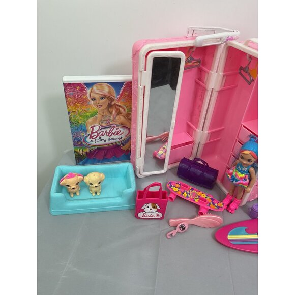 Barbie Doll Set With Accessories & DVD Bundle - Picture 2 of 4